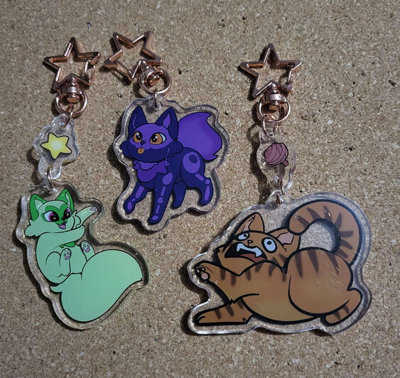 Cat charms