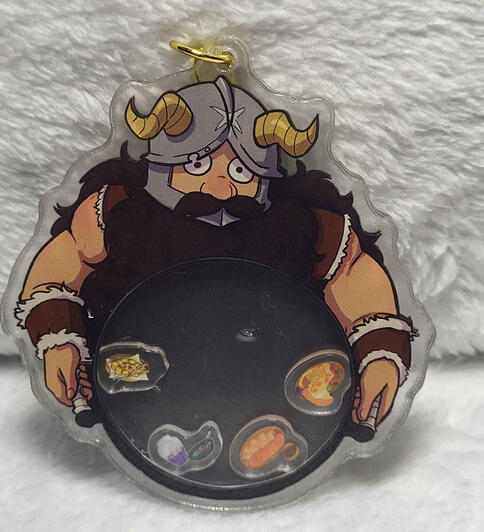 Delicious shaker charm