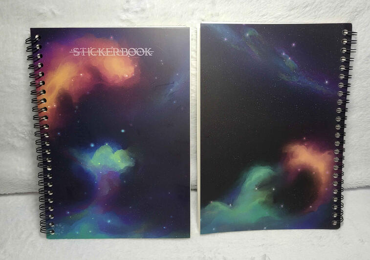 Reusable sticker book