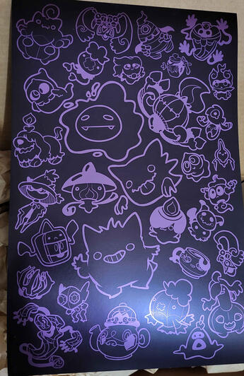Pokemon ghost foil