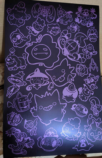 Pokemon ghost foil
