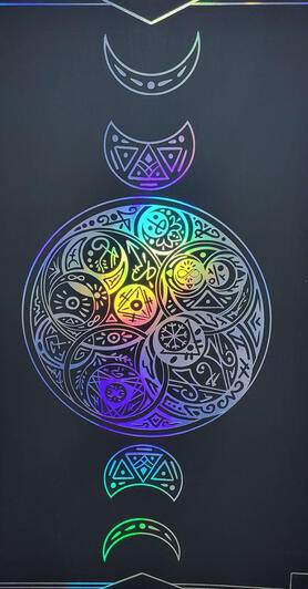 Foil moons